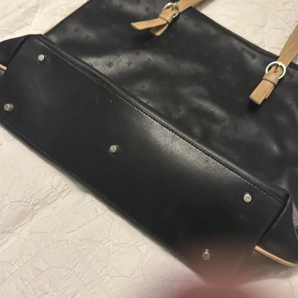Black leather Arcadia bag. Euc - Picture 4 of 7
